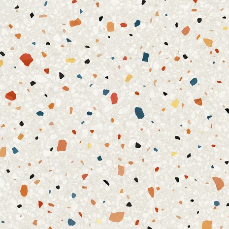 Colourful terrazzo